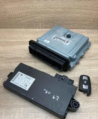 BMW 3 E90 E91 Engine ECU kit and lock set 8510221 9147217