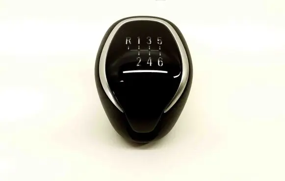 Gear lever shifter trim leather/knob