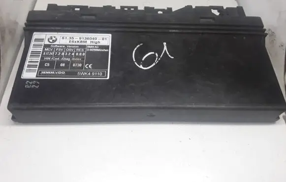 BMW 5 E60 E61 Comfort/convenience module 61359136040 6135913604001 5WK49110