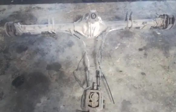 Rear axle beam