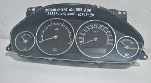 Jaguar X-Type Speedometer (instrument cluster) 4X4F10849JD