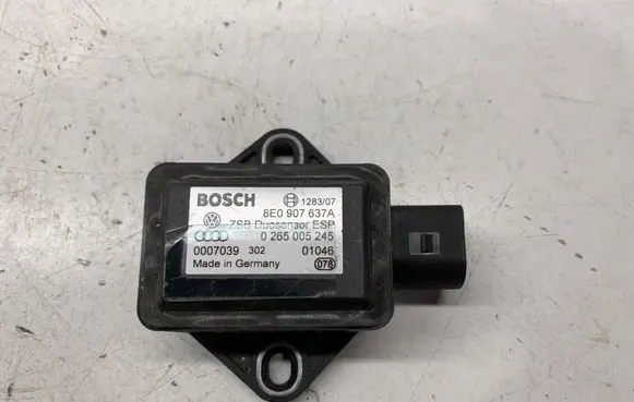 Audi A4 S4 B6 8E 8H ESP acceleration yaw rate sensor 8E0907637A 0265005245 0007039