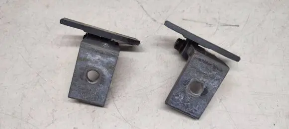 Front door hinge set