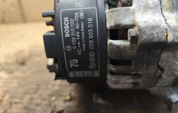 Volkswagen PASSAT B5 Generator/alternator 058903016 0123310022