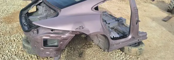 Porsche Taycan 9J1 Rear bodywork 