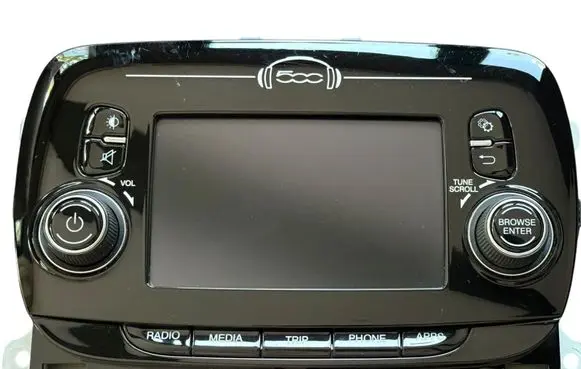 Fiat 500 Radio/CD/DVD/GPS head unit 07356556120