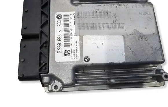BMW 1 E81 E87 Engine control unit/module 0281012754 7799855 1039S11317