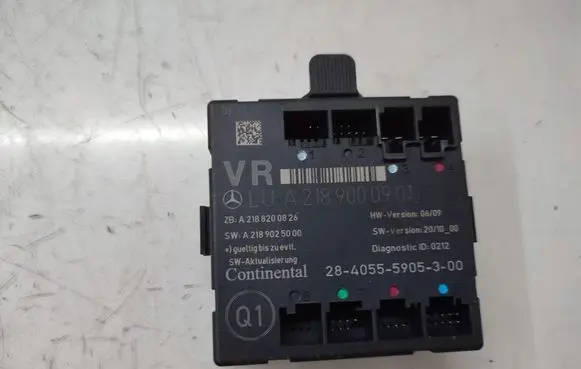 Mercedes-Benz CLS C218 X218 Door control unit/module A2189000901