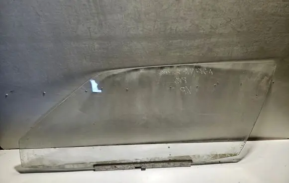Opel Ascona C Front door window/glass (coupe) 43R001020