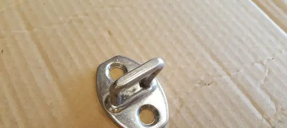 Volkswagen PASSAT B6 Front door lock loop/hook striker 3C0837033B