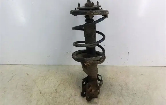 Front shock absorber with coil spring