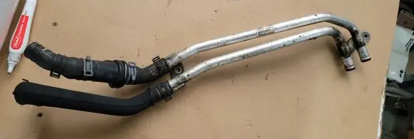 Audi A6 S6 C7 4G Engine coolant pipe/hose 4G0121400P