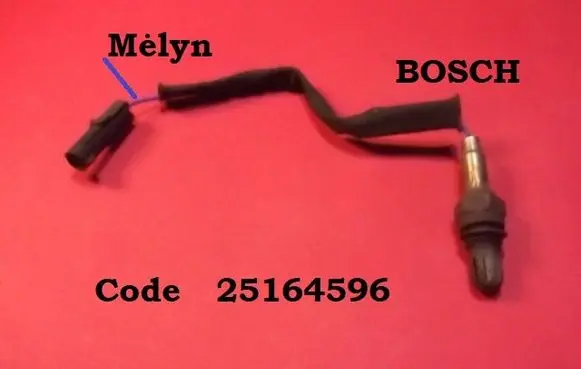 Opel Combo B Lambda probe sensor 25164596