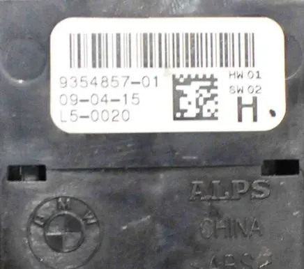 Electric window control switch