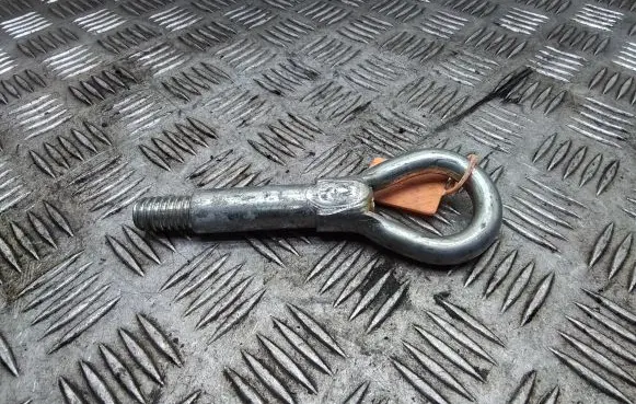 Towing hook eye