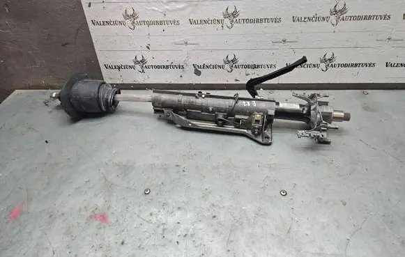 Steering wheel axle