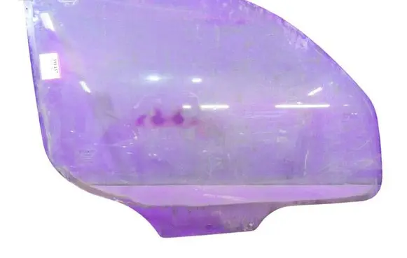 Fiat Doblo Front door window glass four-door 