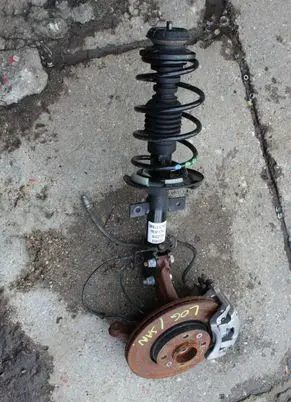 Dacia Logan III Front wheel hub spindle knuckle
