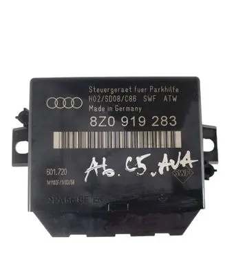 Audi A6 S6 C5 4B Parking PDC control unit/module 8Z0919283 601720 H02SD08C86