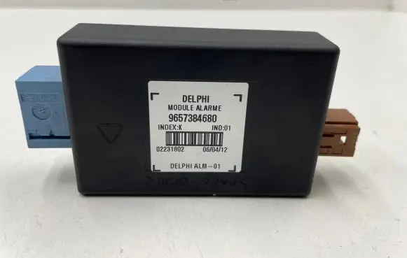 Peugeot 5008 Alarm control unit/module 9657384680 02231802