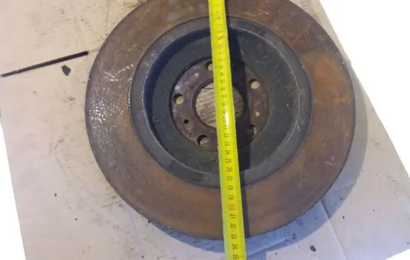 Volkswagen Phaeton Rear brake disc