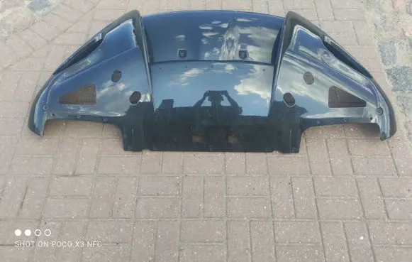 Rear bumper lower part trim