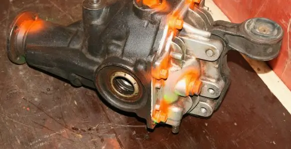 Front differential