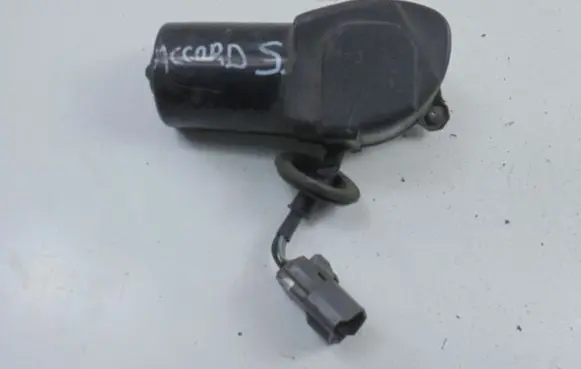Front wiper linkage and motor