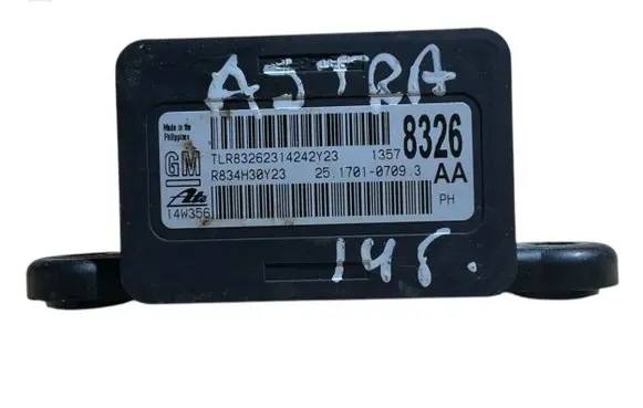 Opel Astra J ESP acceleration yaw rate sensor 25170107093 13578326