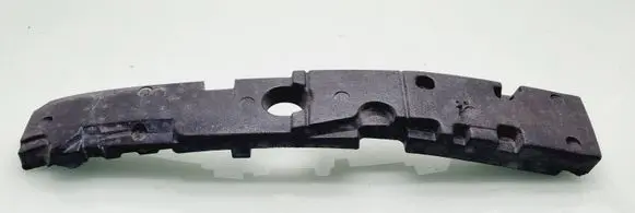 Front bumper foam support bar
