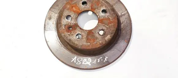 Opel Insignia A Rear brake disc neventiliuojamas