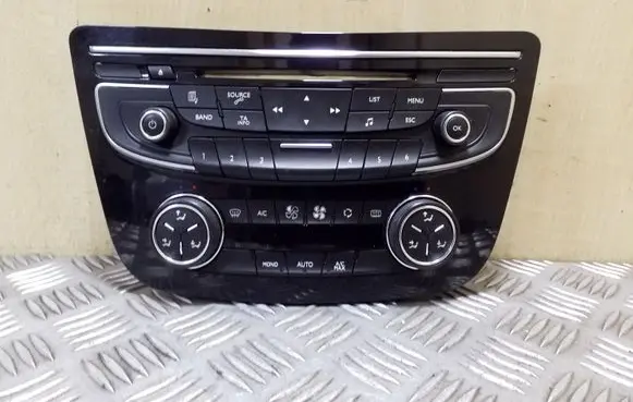 Peugeot 508 Climate control unit 96656641XZ