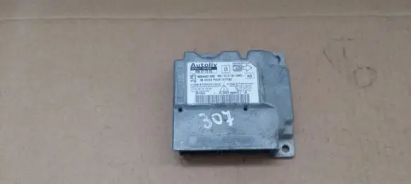 Peugeot 307 Airbag control unit/module 9654491180 606877300