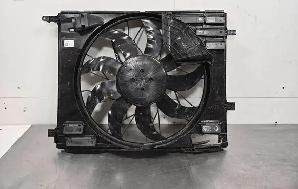 Electric radiator cooling fan
