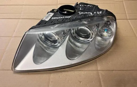 Volkswagen Touareg I Headlight/headlamp 7L6941015BK 89307851 1002A53940