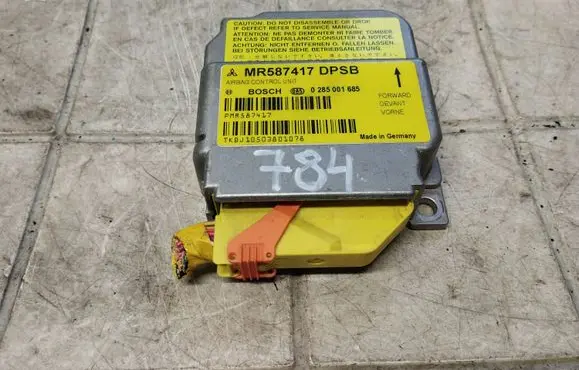 Mitsubishi Colt Airbag control unit/module MR587417DPSB 0285001685