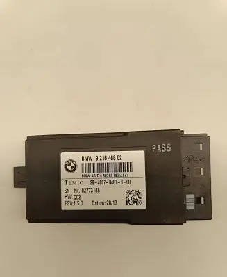 BMW 6 F06 Gran coupe Seat control module 02773188 9216468 2840078407300