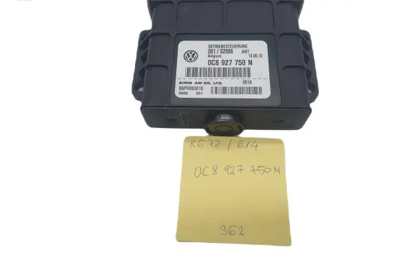 Audi Q7 4L Gearbox control unit/module 0C8927750N
