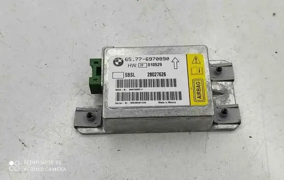 BMW 7 E65 E66 Airbag control unit/module 6970890 65776970890