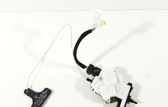 Fuel tank cap lock motor