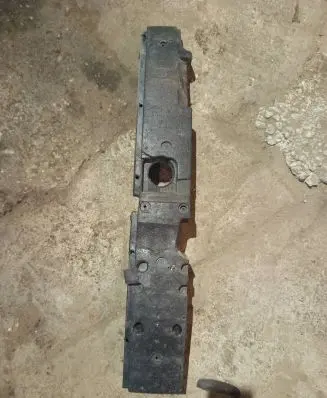 Front bumper foam support bar