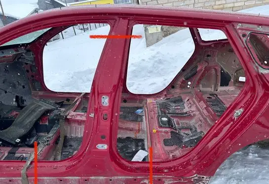 KIA Optima Pillar (middle) 