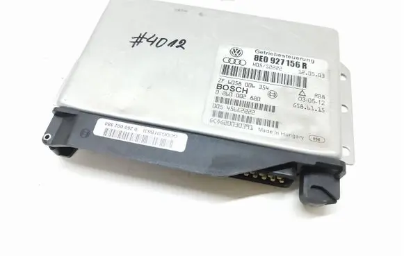 Audi A4 S4 B6 8E 8H Gearbox control unit/module 8E0927156R 0260002880 005456E2222