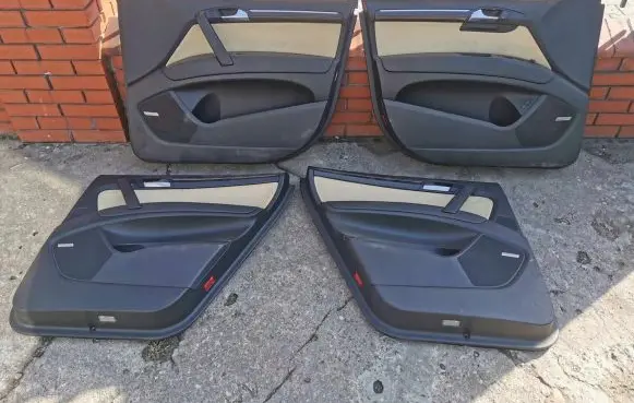 Audi Q7 4L Door card panel trim set 