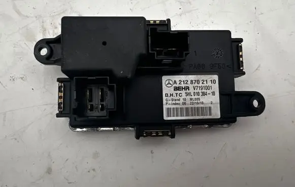 Mercedes-Benz E W212 Heater blower motor/fan resistor A2128702110 V7191001 5HL01038410