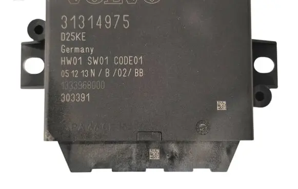 Volvo V40 Parking PDC control unit/module 31314975 1333968000 303391