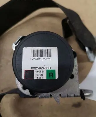Opel Zafira B Rear seatbelt 602592400B