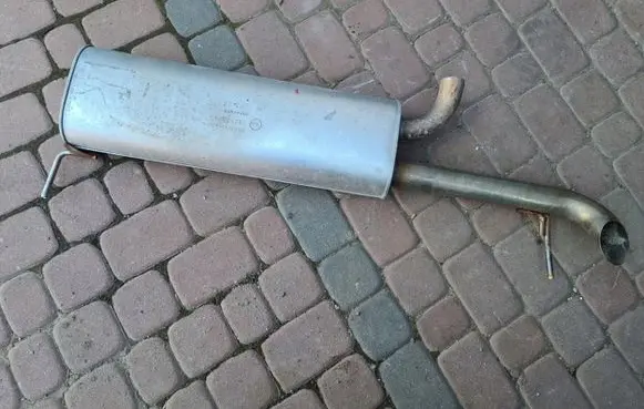 Opel Astra K Muffler/silencer 39213394