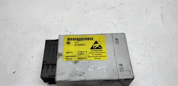 BMW 5 E60 E61 Central console control unit 9169521