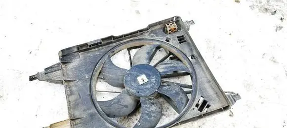 Renault Scenic II - Grand scenic II Radiator cooling fan shroud 8200680824